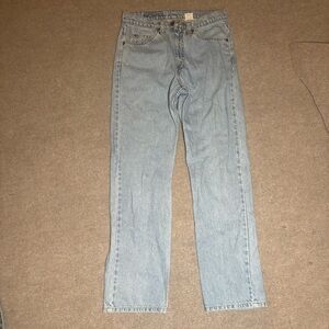 Vintage Levi’s 505 Orange Tab Jeans 90s Straight Leg W31 L30